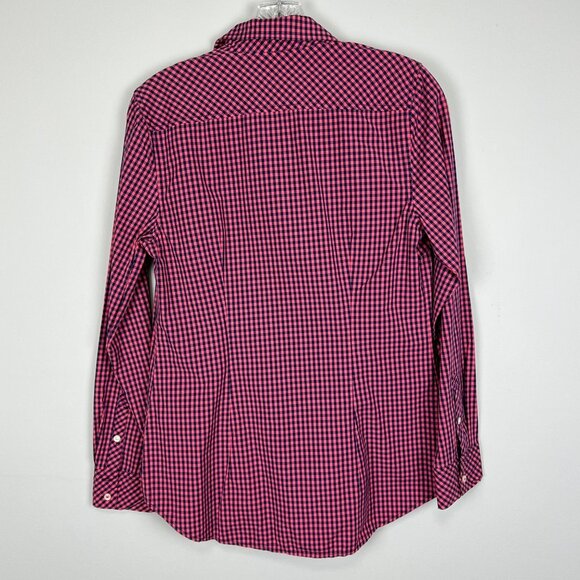 Vineyard Vines Alicetown Gingham Chilmark Classic Button Down Shirt Pink size 4 - Picture 5 of 10